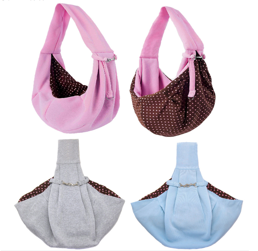 Foldable Pet shoulder bag
 Product information:
 

Material: cotton and hemp
Lining material: printed knitted fabric

 Hardness: soft
 
 Color: pink, gray, blue, Canvas lake blue
 
 Size: hePet bagPoochPlus.shopPoochPlus.shopFoldable Pet shoulder bag